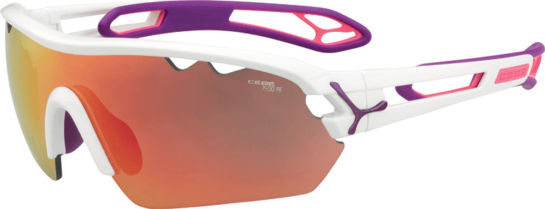 Cébé S'track Mono M CBMONOM3 (shiny white pink/1500 grey AF pink FM + clear)