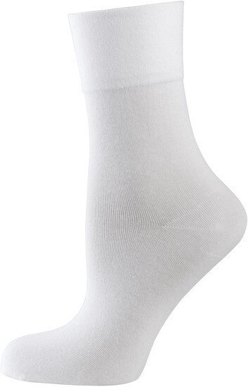 Nur Die Women's fine comfort Socks white (495824-920)
