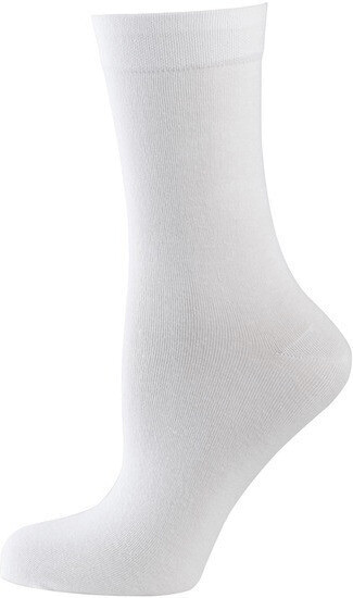 Nur Die Women's Socks Fine cotton white (495834-920)