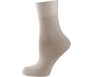 beigegrau 586 35/38 Grau Nur Die Damen Feine Komfort Strick Socken 