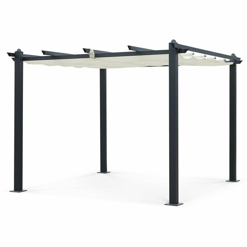 Alice's Garden Pergola Condate 3 x 3 m écru