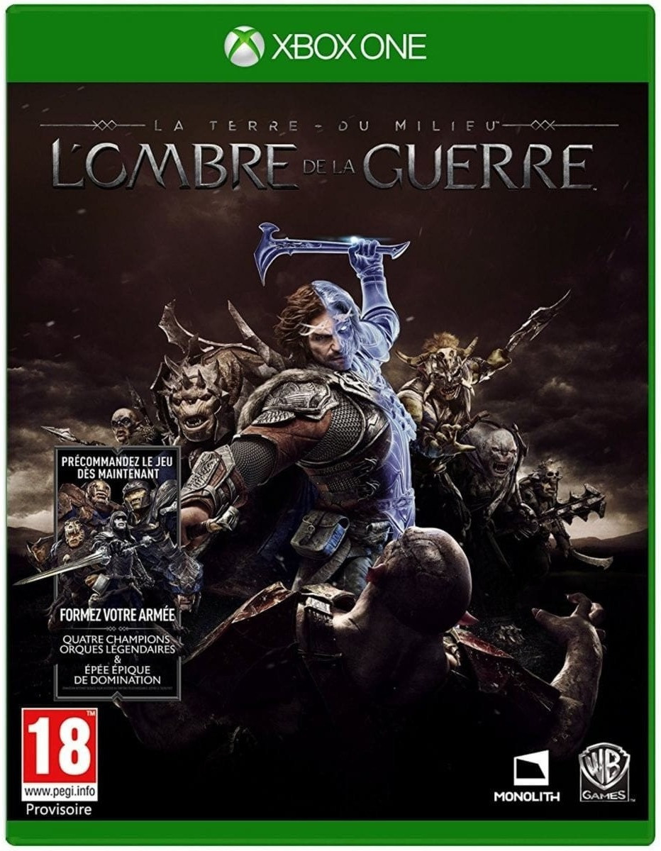 La Terre du Milieu : l'ombre de la guerre (Xbox One)