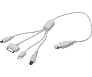 Eufab Universal USB Ladekabel (4 Adaptern) ab € 5,99