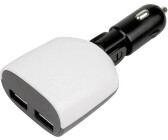 OcioDual Adaptador de Corriente para Viajes 2 Puertos USB