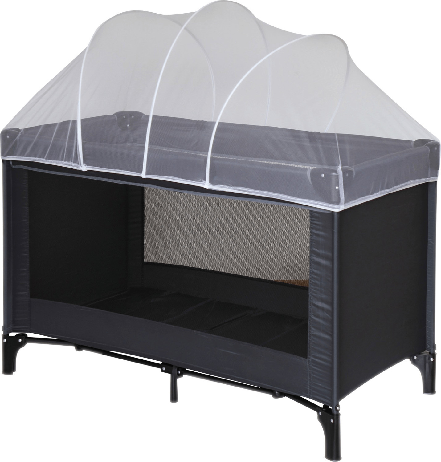 Nattou Moustiquaire pour lit de voyage avec des arcs