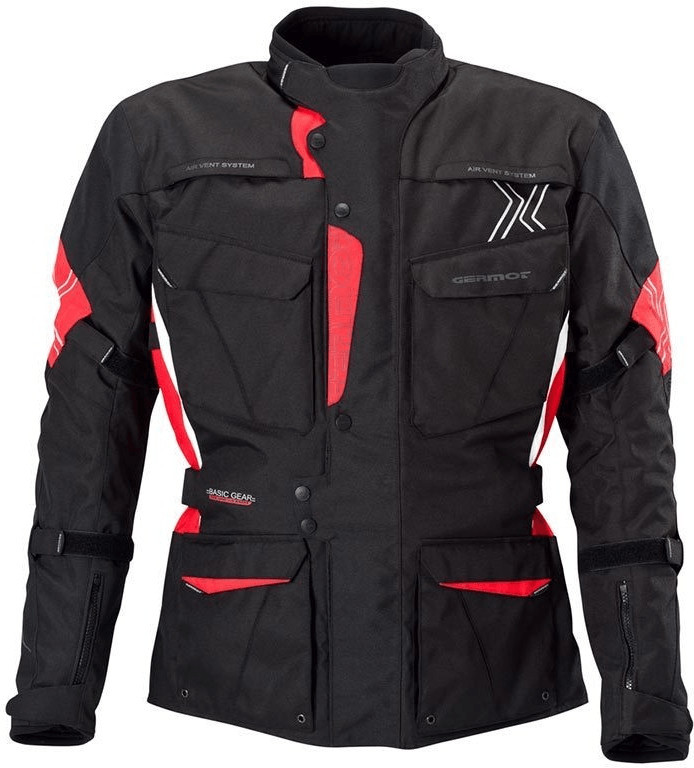 Germot Veste Juke noir/rouge