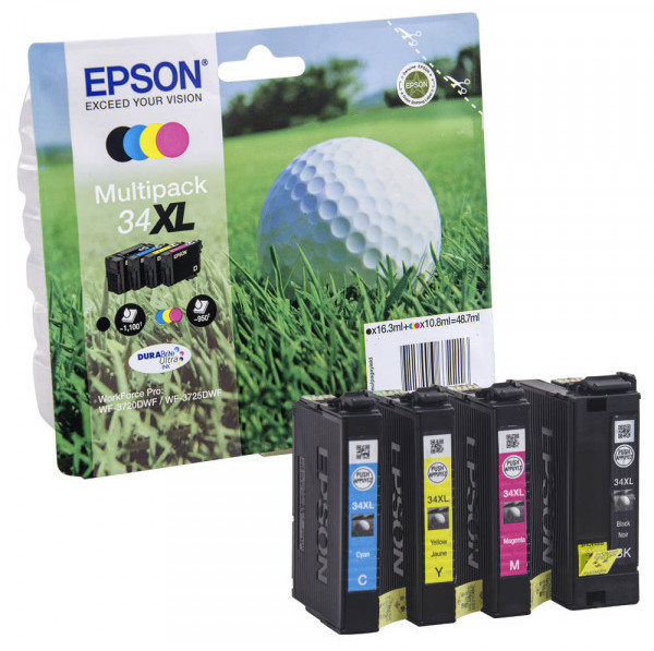 Epson 34XL Multipack Preisvergleich bei 4-farbig 92,46 | ab € (C13T34764010) 2024 Preise) (Februar