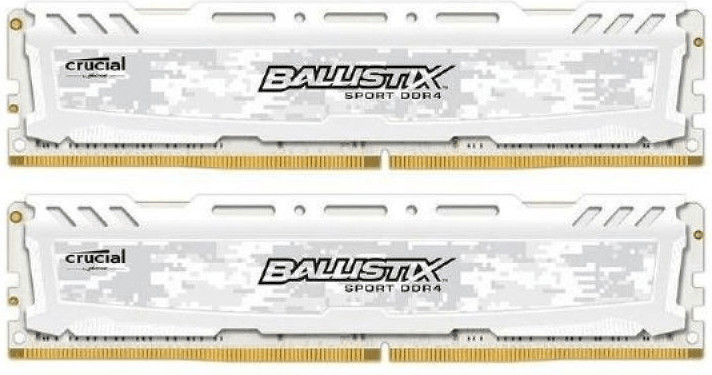Ballistix TM Sport LT 16GB Kit DDR4-2666 CL16 (BLS2C8G4D26BFSC)