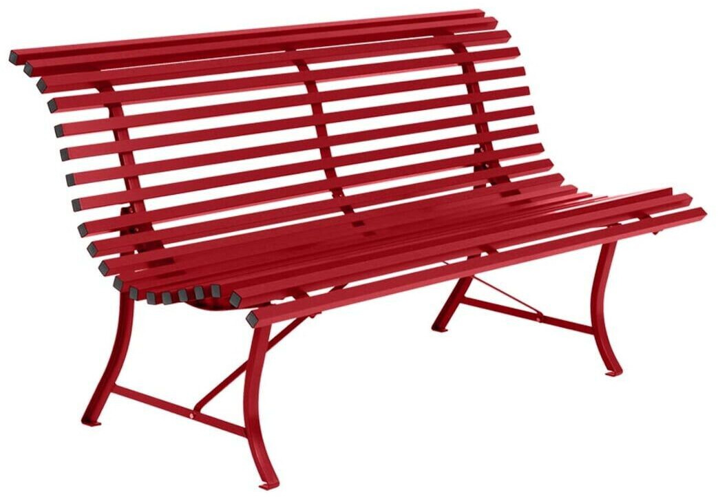 Fermob Banc Louisiane 150 cm piment