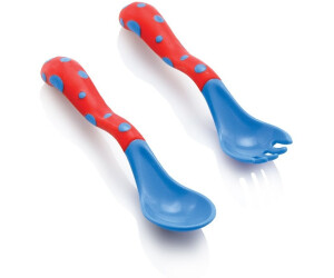 Nuby Cuillere Et Fourchette D Apprentissage 12m Au Meilleur Prix Sur Idealo Fr