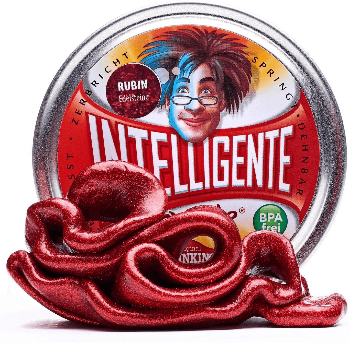 Avio Opavska Pâte à modeler Intelligente brillante rouge