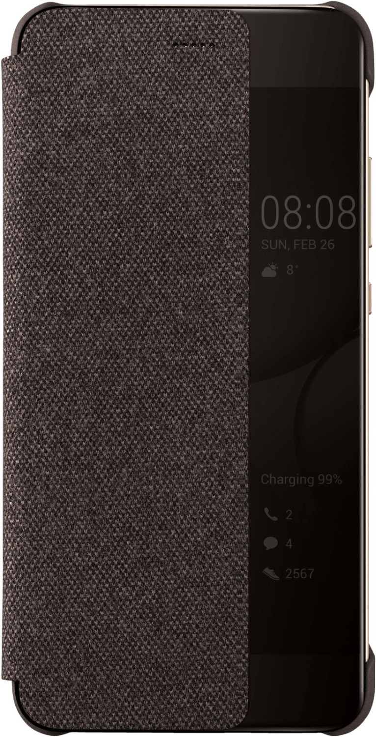 Huawei Étui View (P10 Plus) marron