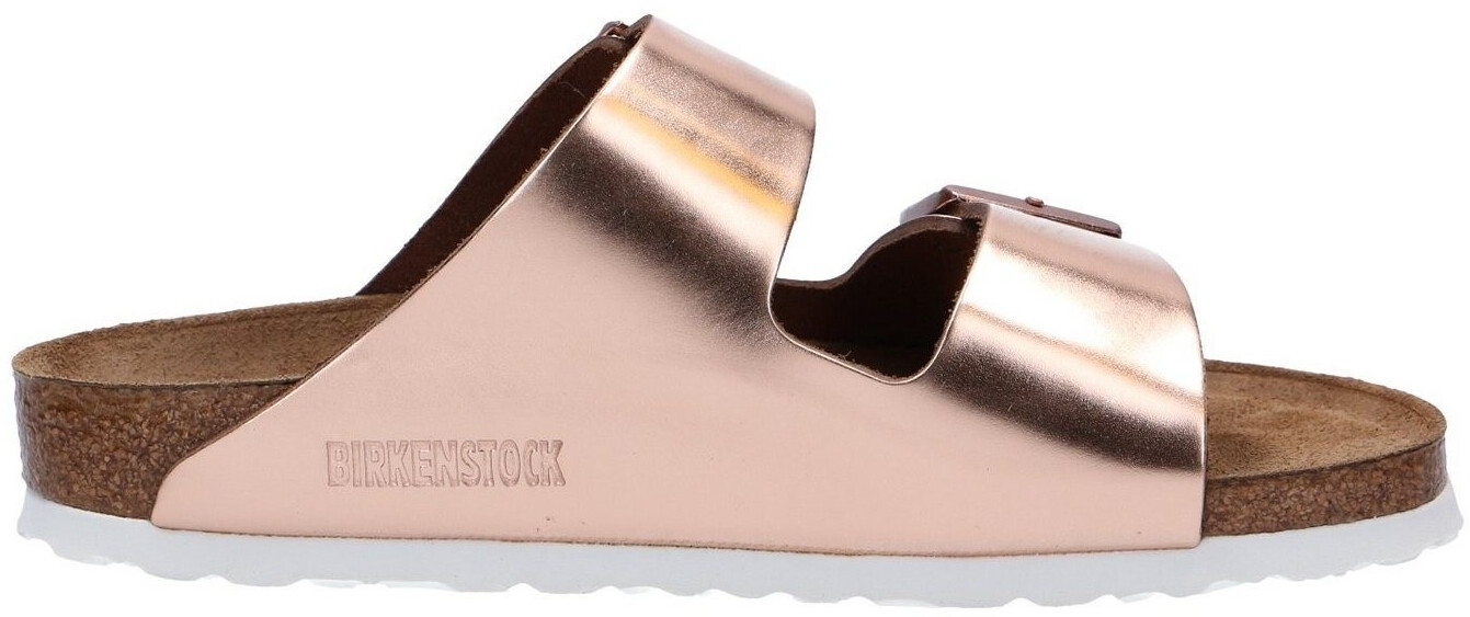 Birkenstock arizona metallic stones copper deals