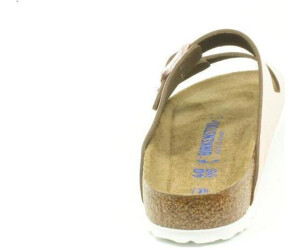 Buy Birkenstock Arizona Natural Leather Soft Metallic Narrow