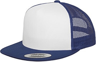 Flexfit 6006W Classic Trucker with White Front Panel royal/white/royal