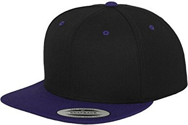 Flexfit 6089MT Premium Classic Snapback 2-Tone black/purple