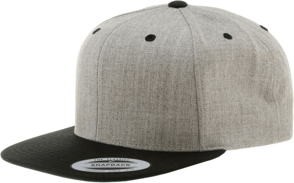 Flexfit 6089MT Premium Classic Snapback 2-Tone heather/black