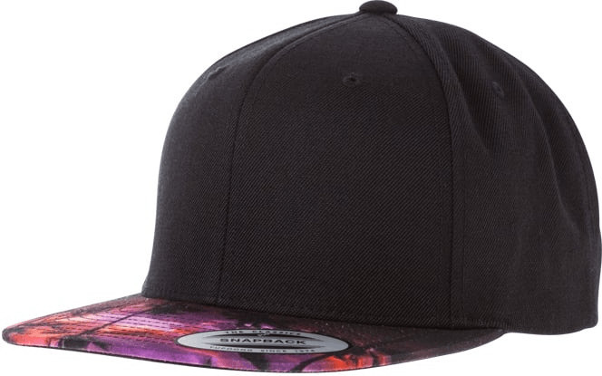 Flexfit 6089SP Sunset Peak Snapback black