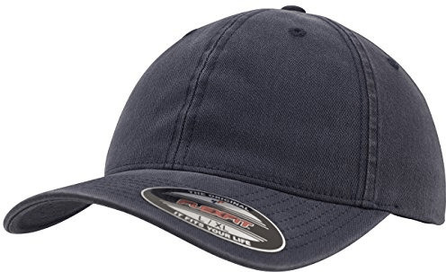 Flexfit 6997 Garment Washed Cotton Dad Hat navy