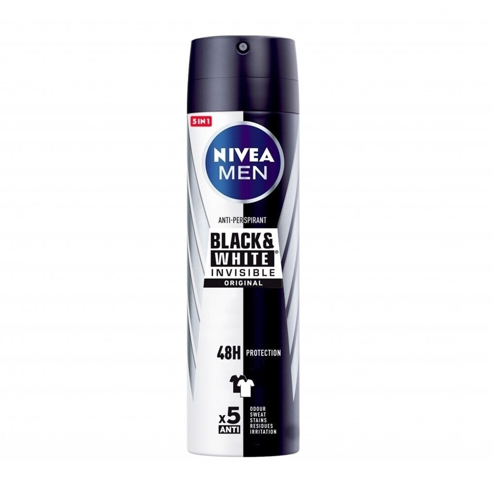 Nivea Invisible for Men Black & White Deospray (200ml)