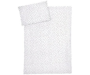 Julius Zöllner Jersey Bettwäsche 100x135 40x60 cm Triangel pink
