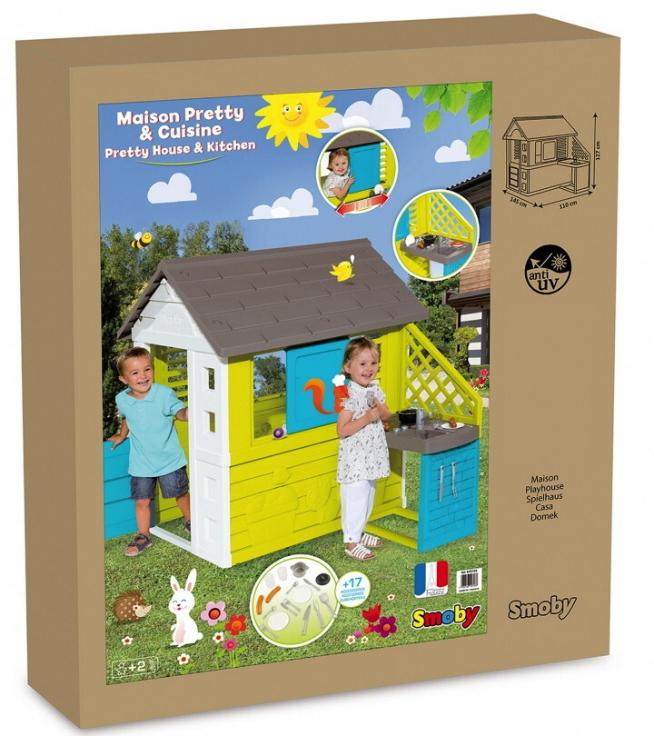 Smoby Maison Pretty + cuisine été au meilleur prix sur idealo.fr