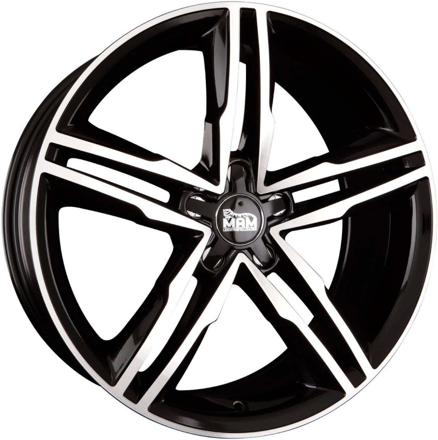 MAM A1 (8x19) black front polished