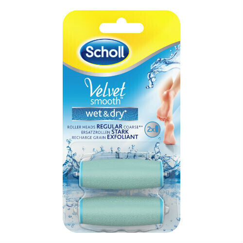 Scholl Velvet Smooth Pedi Wet (2 bei € Ersatzrollen 10,09 Stk.) Dry | ab Preisvergleich 