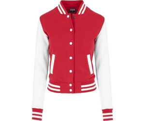 Urban Classics Damen College Jacke – Doppelstreifen-Design Mit Kontrastfarben, Größen XS-5XL