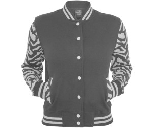 Urban Classics Ladies Zebra 2-Tone College Sweatjacket (TB468) royal/black