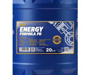 Mannol Energy Formula Pd 5W-40 (20 l) ab 72,82 €