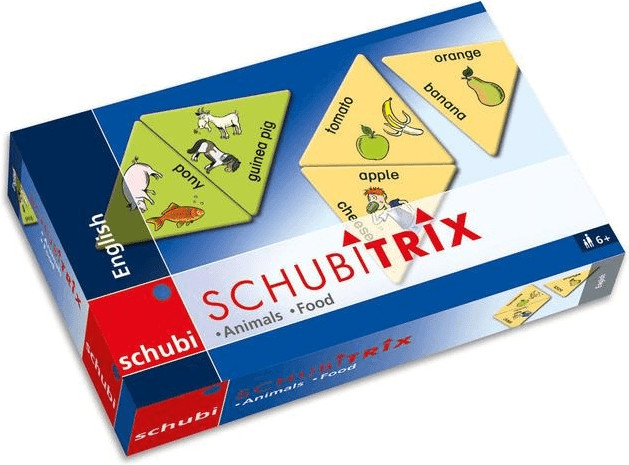 Schubi Schubitrix English - Animals and Food