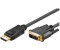 Goobay DisplayPort Adapterkabel - DisplayPort / DVI-D Dual Link - 3m
