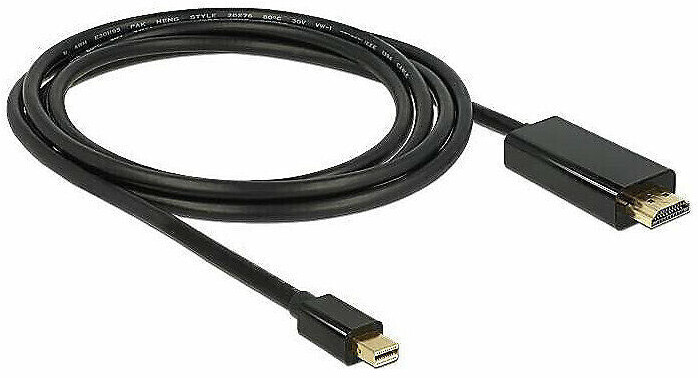 Photos - Cable (video, audio, USB) Delock Mini DisplayPort Adapter - Mini DisplayPort / HDMI 