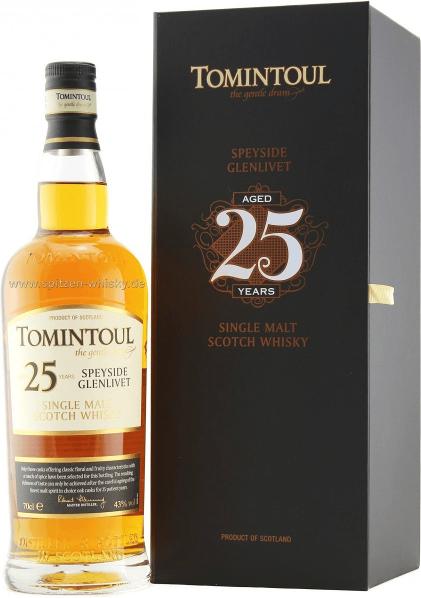 Tomintoul 25 Jahre 0,7l 43% ab 345,00 € | Preisvergleich bei idealo.de