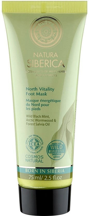 Natura Siberica North Vitality Foot Mask (75 ml)