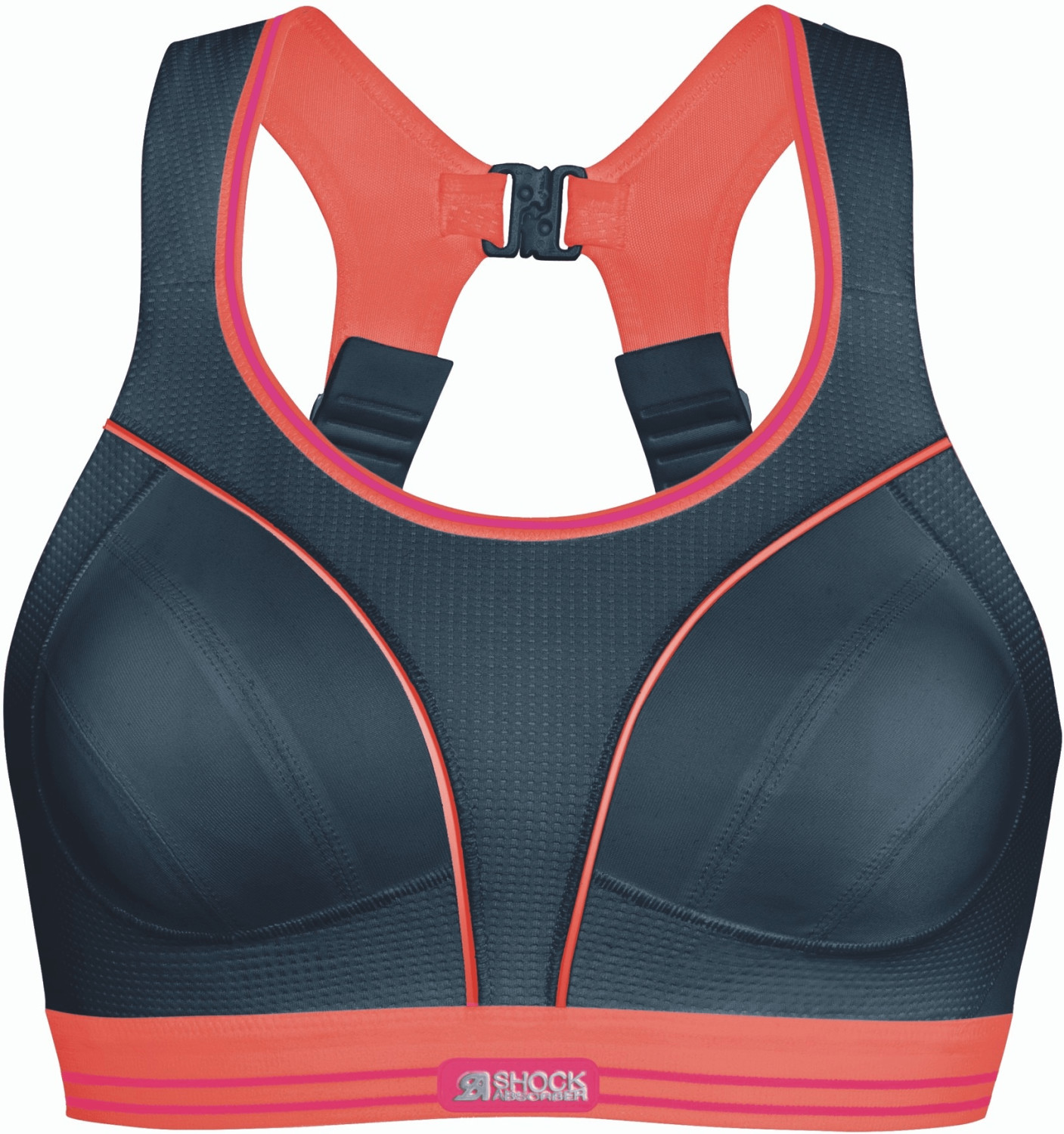 Shock Absorber Ultimate Run grey/coral