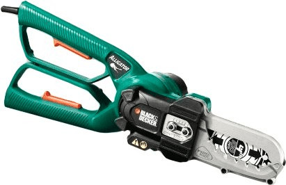 Black and Decker GK1000 Cordless Alligator Chainsaw Lopper Extra Battery +  Chain