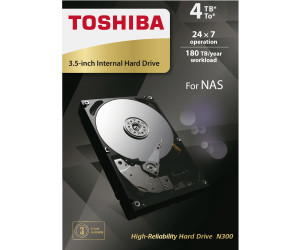 Toshiba Disque dur interne 3.5'' 8To N300 NAS pas cher 