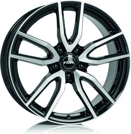 RIAL Torino (8x18) diamant black frontpoliert