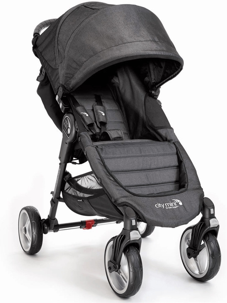 Baby Jogger City Mini 4-Wheel - Black Denim (2016)
