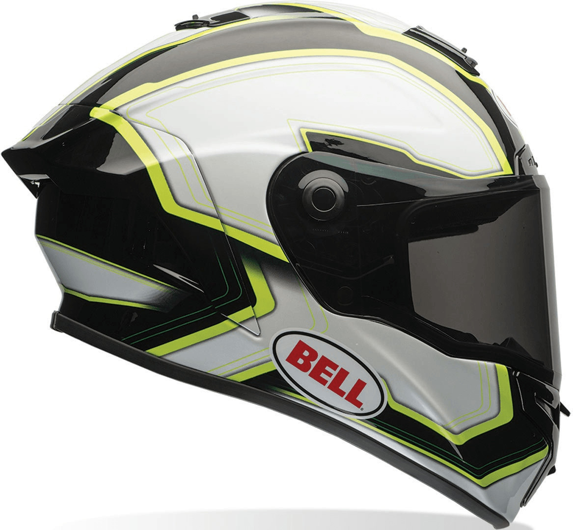 Bell Star Pace blanc/jaune