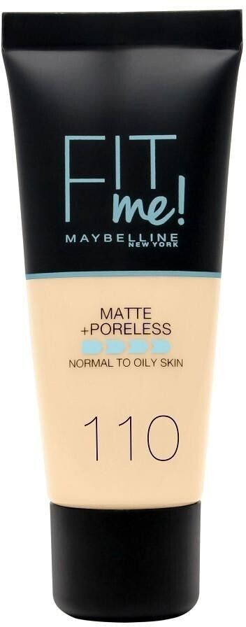 Gemey Maybelline Fit me! Matte + Poreless Make-up - 110 Porcelain (30ml)