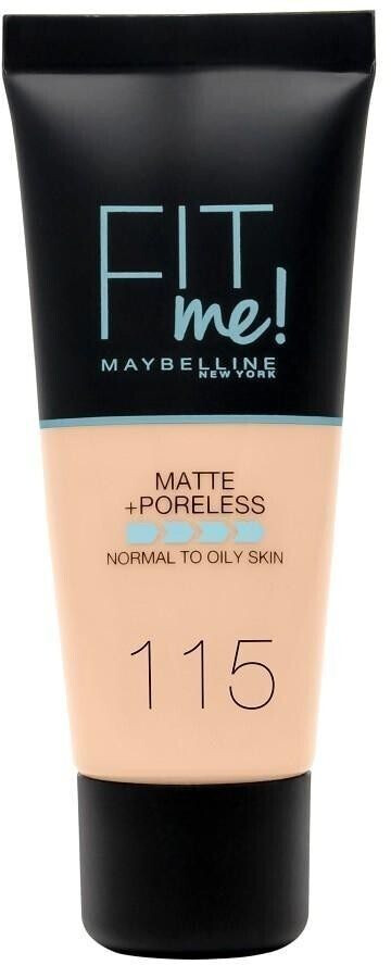 Gemey Maybelline Fit me! Matte + Poreless Make-up - 115 Ivory (30ml)