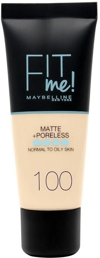 Gemey Maybelline Fit me! Matte + Poreless Make-up - 100 Warm Ivory (30ml)