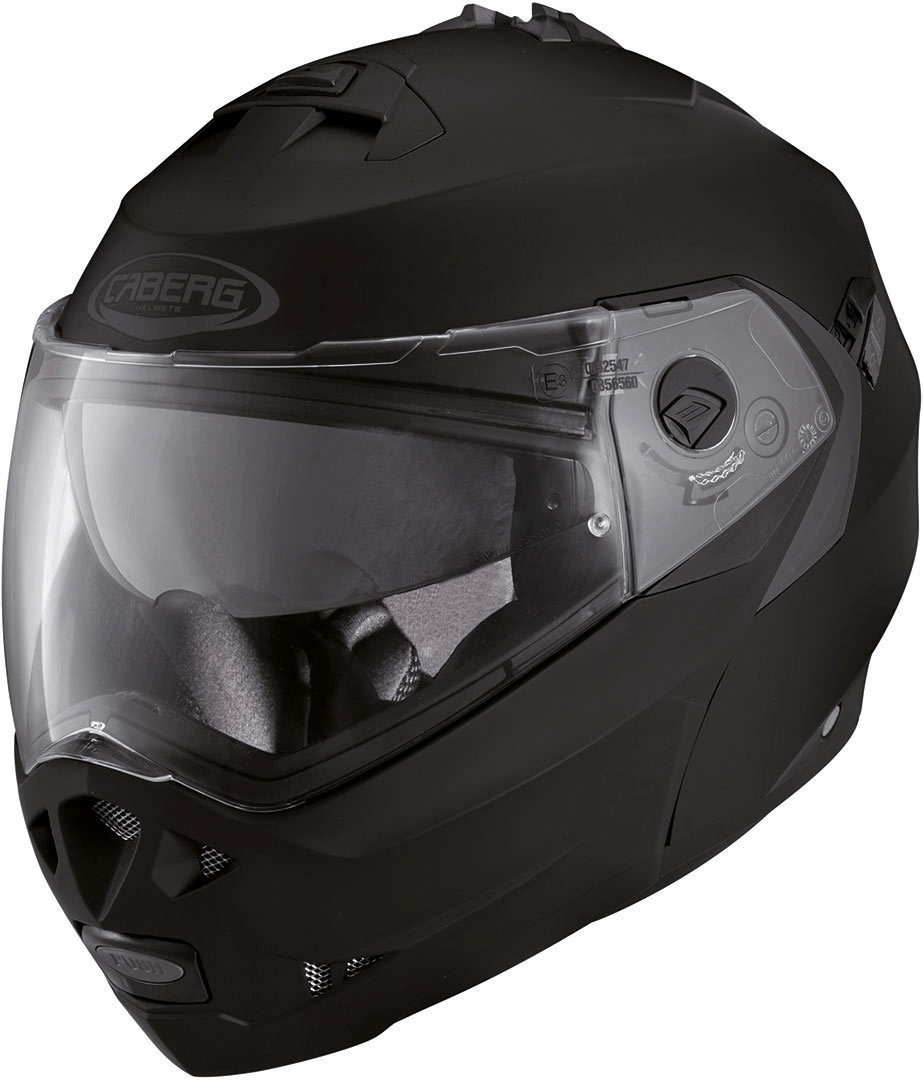Photos - Motorcycle Helmet Caberg Duke II matt black 