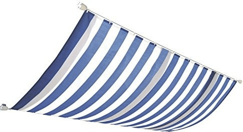 Windhager Voile solaire 420 x 140 cm bleu-blanc