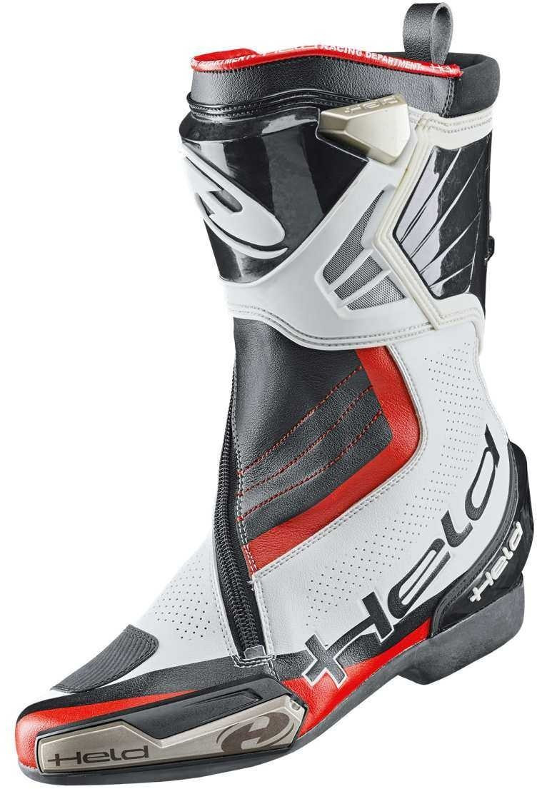 Held Bottes Newton noir/blanc/rouge