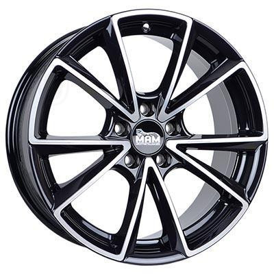 MAM A5 (8x19) black front polish