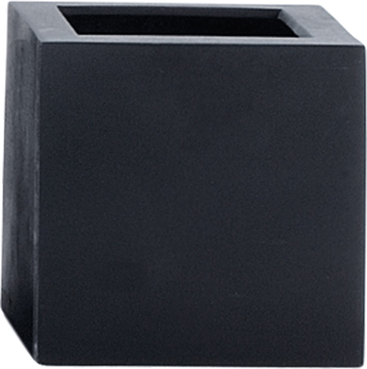 amei Cubic plant pot XS black